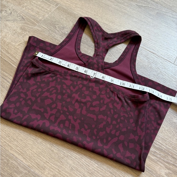 lululemon athletica Women's Burgundy Tank Top-size 4 - Picture 5 of 7